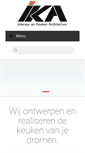 Mobile Screenshot of ika-keukens.nl